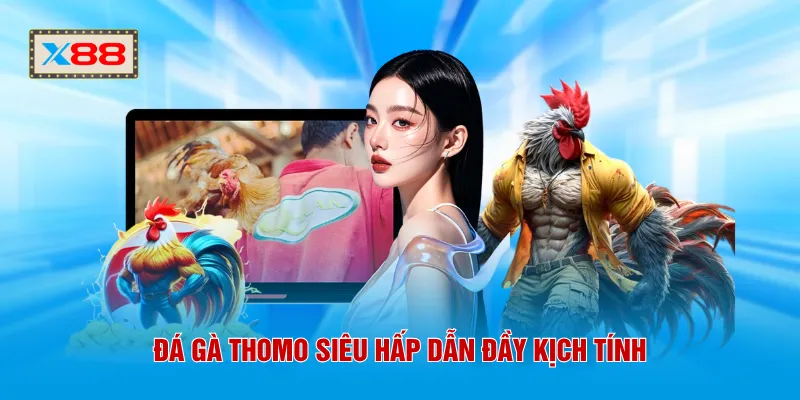 Đá gà Thomo siêu hấp dẫn đầy kịch tính
