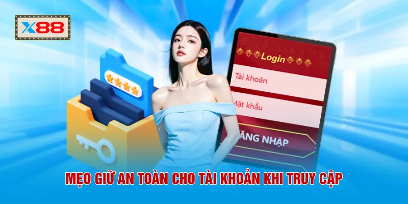 Mẹo giữ an toàn cho tài khoản khi truy cập