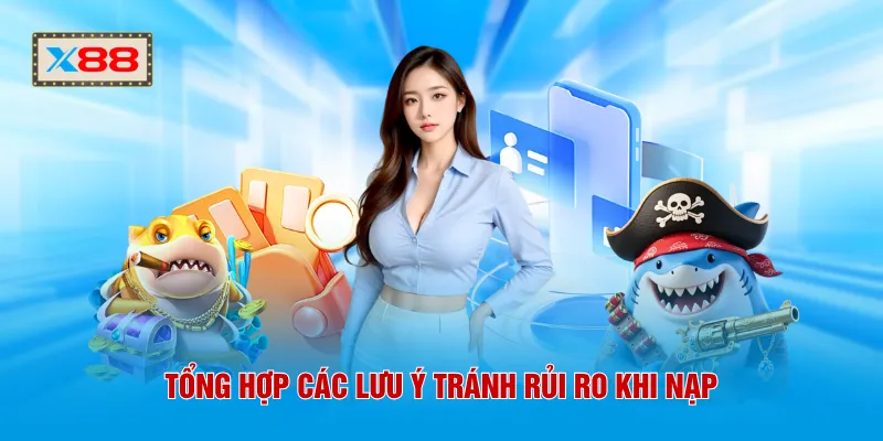 Tổng hợp các lưu ý tránh rủi ro khi nạp